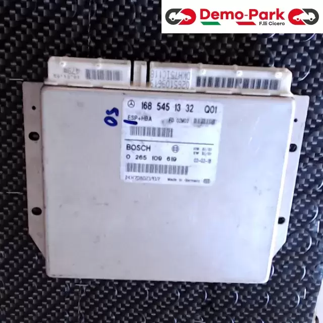 CENTRALINA ESP Mercedes-benz A 170 - CDI BOSCH 0 265 109 619     168 545 13 32 0
