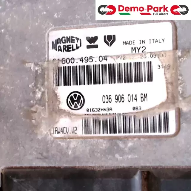 CENTRALINA MOTORE Volkswagen POLO 1.4 IAW4CV.V2    61.600.495.04 1