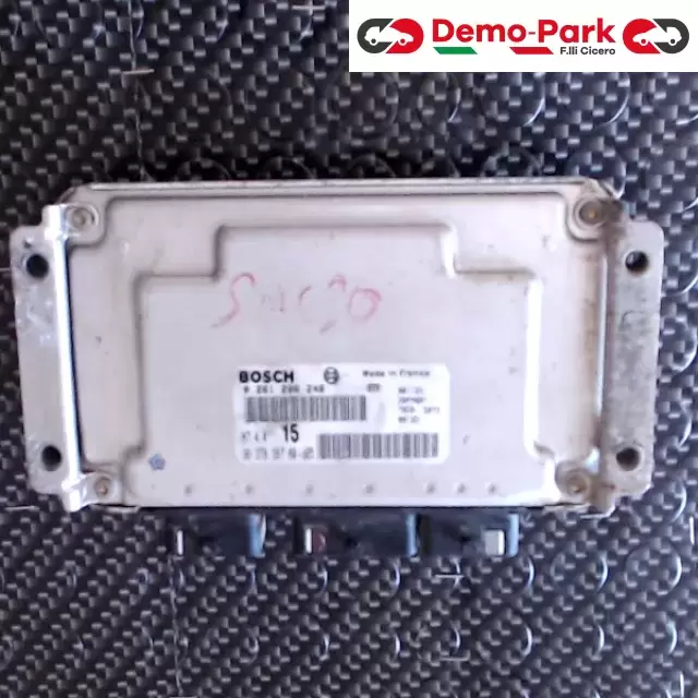 CENTRALINA MOTORE CitroЁn SAXO - 1.1 BOSCH 0 261 206 246  M7.4.4  96 378 387 80 ID25 0