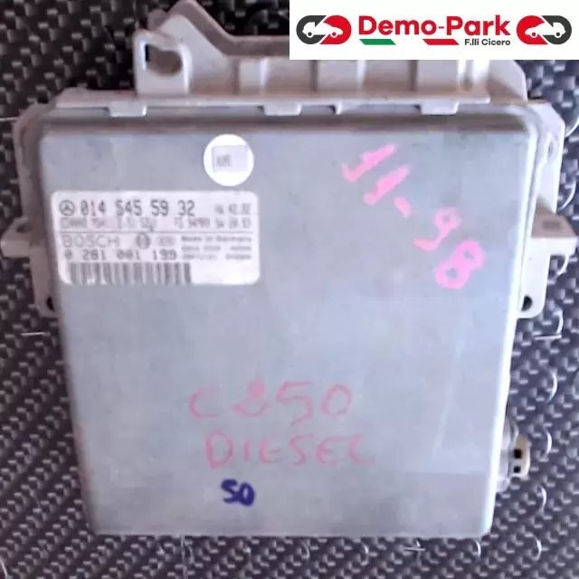 CENTRALINA MOTORE Mercedes-benz C 2.5 TD BOSCH 0 281 001 199     014 545 59 32 1