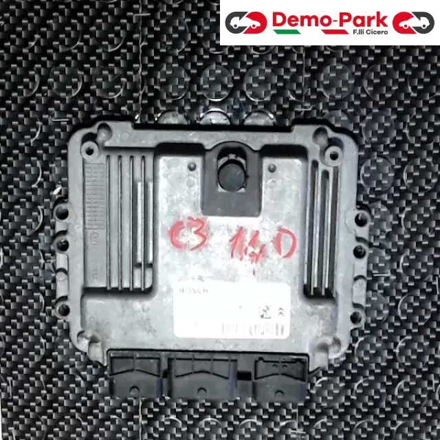 CENTRALINA MOTORE CitroЁn C3 - 1.4 HDI BOSCH 0 281 011 785   EDC16C34    96 567 098 80 0