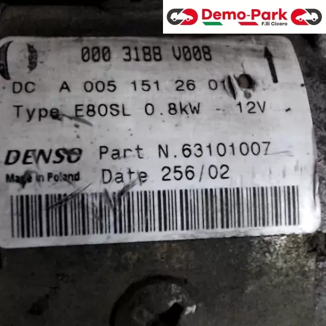 MOTORINO AVVIAMENTO Smart 600  1