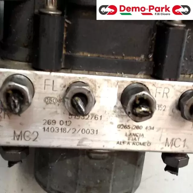 GRUPPO ABS  Fiat panda 0 265 280 434     140318/2/0031 0