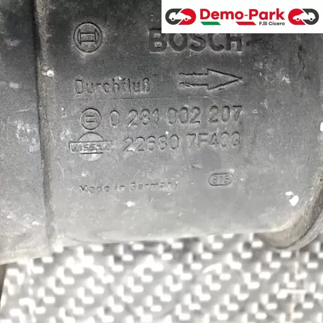 DEBIMETRO Nissan PRIMERA - 2.0 TD BOSCH 0 281 002 207 0