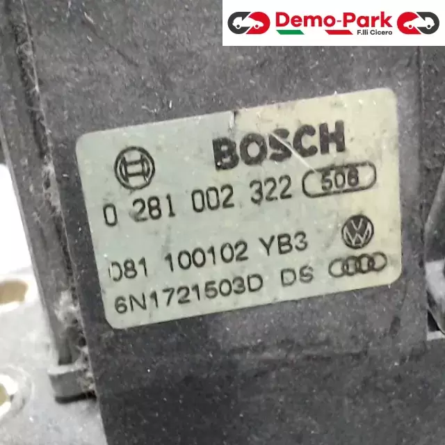 PEDALE ACCELERATORE  Volkswagen POLO - TDI BOSCH 0 281 002 322 2