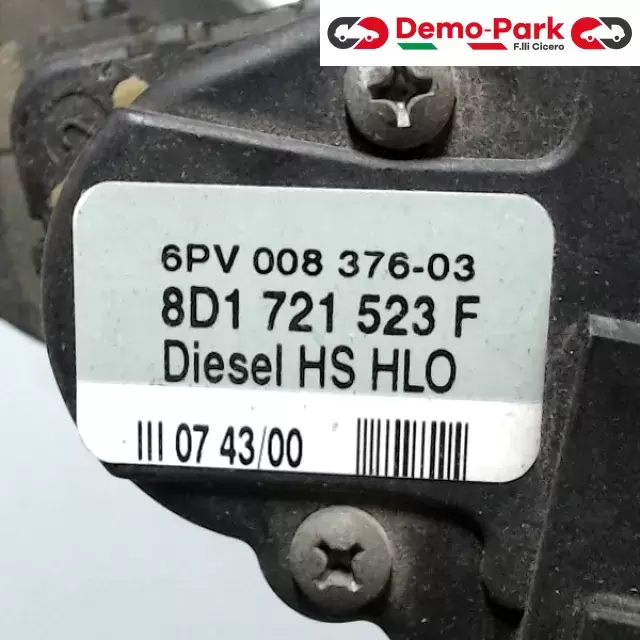 PEDALE ACCELERATORE  Volkswagen PASSAT 8D1721523F 1