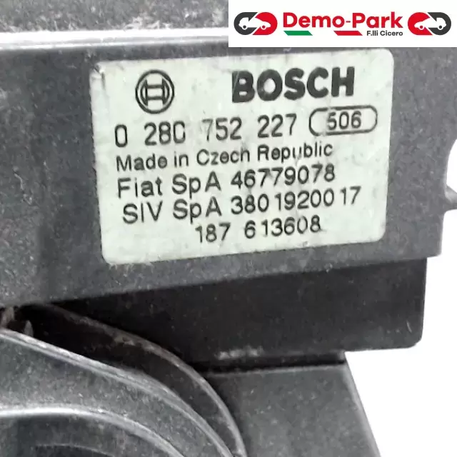 PEDALE ACCELERATORE  Fiat STILO 1.9 JTD BOSCH 0 280 752 227  1