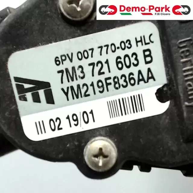PEDALE ACCELERATORE  Volkswagen SHARAN 7M3 721 603 B 1