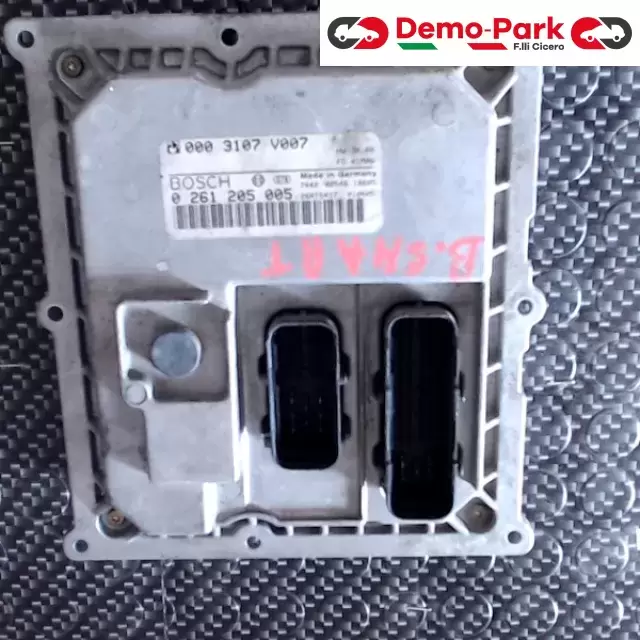 CENTRALINA MOTORE Smart TWO - 600 BOSCH 261 205 005     000 3107 V007 0