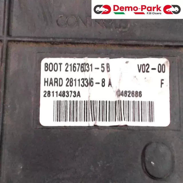 BODY COMPUTER CitroЁn C4 BOOT 21676031 - 5 B  281148373A 1