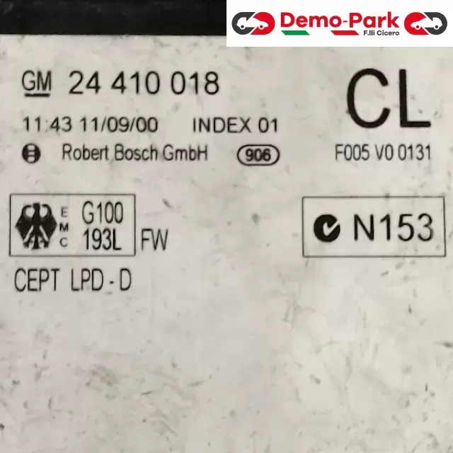 CENTRALINA CHIUSURA CENTRALIZZATA Opel ASTRA G  1