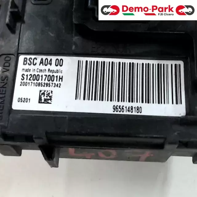 BODY COMPUTER Peugeot 407 BSC A04 00   S120017001H 1