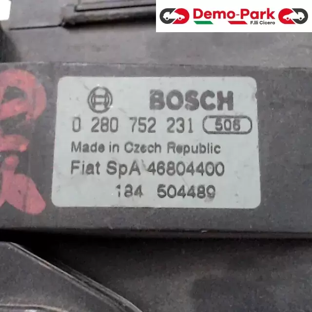 PEDALE ACCELERATORE   Lancia LYBRA - 2.4 JTD BOSCH 0 280 752 231  1