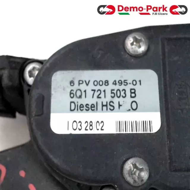 PEDALE ACCELERATORE   Volkswagen POLO - 1.9 TDI 6PV 008 495 - 01 1