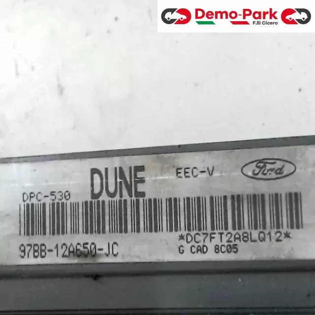 CENTRALINA MOTORE Ford MONDEO - 1.8 TD 97BB-12A650-JC     CAD 8C05 1