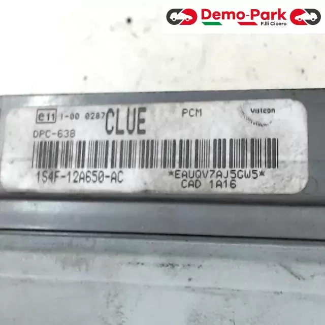 CENTRALINA MOTORE Ford FOCUS - 1.8 TD 1S4F-12A650-AC   CAD 1A16 1