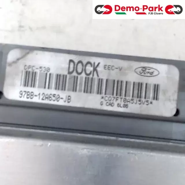 CENTRALINA MOTORE Ford MONDEO - 1.8 TDCI 97BB-12A650-JB    CAD 6L06 1