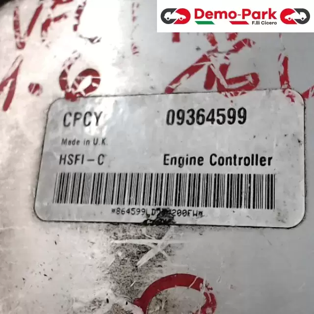 CENTRALINA MOTORE Opel VECTRA - 1.6 CPCY  09364599 1