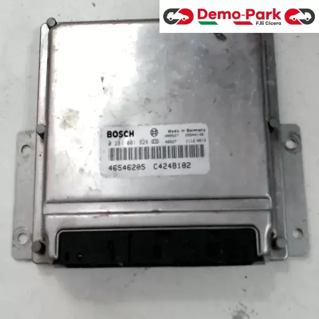 CENTRALINA MOTORE Fiat BRAVO - 1.9 JTD BOSCH 0 281 001 928     46546205  C424B182 0