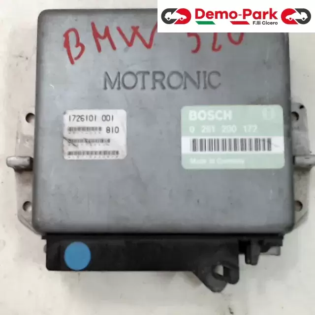 CENTRALINA MOTORE Bmw 520i - E34 BOSCH 0 281 200 172   1726101 001 0