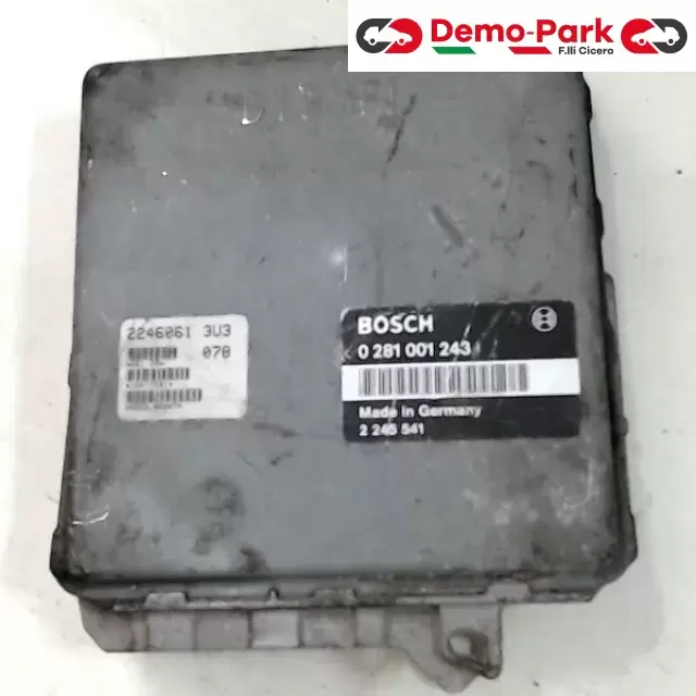 CENTRALINA MOTORE Bmw 318 E36 - TDS BOSCH 0 281 001 243    2246061 3U3 0