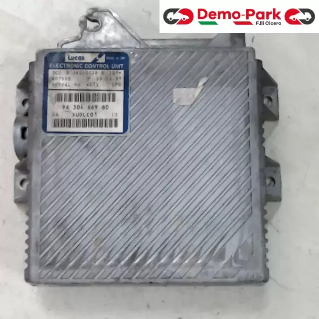 CENTRALINA MOTORE Peugeot 406 - 2.1 TD LUCAS DCU R 04010028 B     96 304 669 80 0