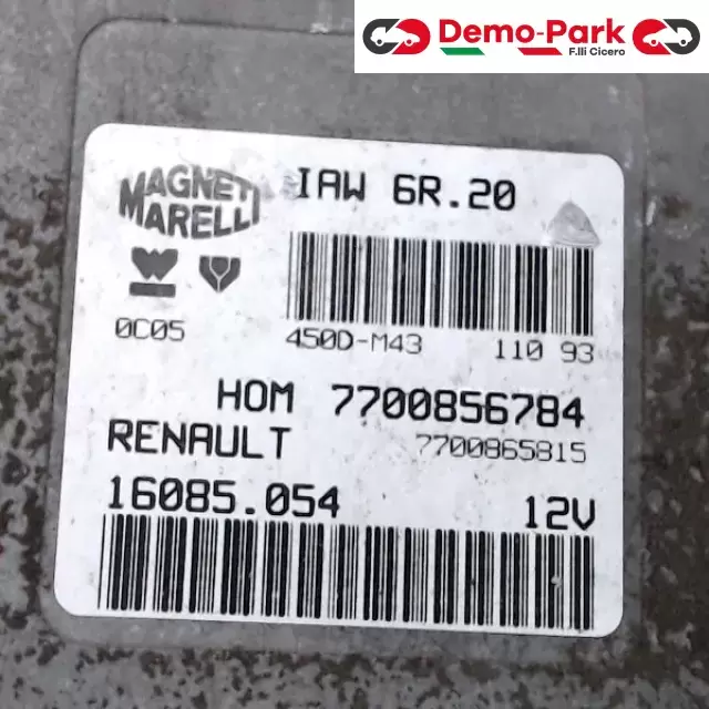 CENTRALINA MOTORE Renault TWINGO - 1.2 IAW 6R.20  HOM 7700856784 1