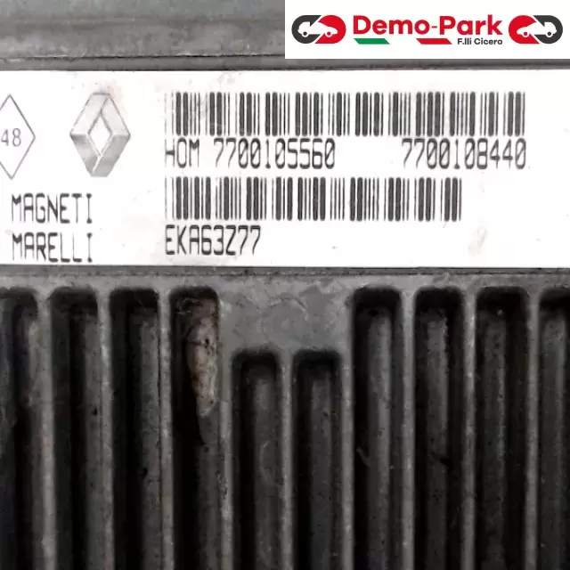 CENTRALINA MOTORE Renault TWINGO - 1.2 HOM 7700105560     7700108440     EKA63Z77 1