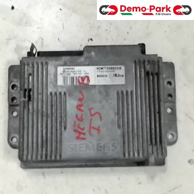 CENTRALINA MOTORE Renault MEGANE - 1.6 HOM7700860319      7700102267   INJ BVM 0