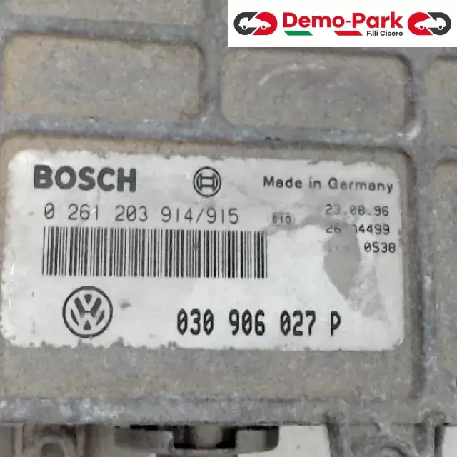CENTRALINA MOTORE Volkswagen POLO - 1.4 BOSCH 0 261 203 915/915       030 906 027 P 1