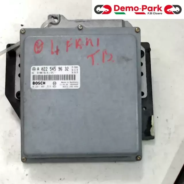 CENTRALINA MOTORE + ASR Mercedes-benz CLASSE E - 250 TD BOSCH 0 281 001 714     A 022 545 96 32 0