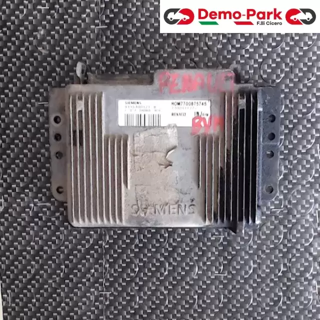 CENTRALINA MOTORE Renault MEGANE SCENIC - 1.6 BENZINA SIEMENS S115300121 B    7700111772 INJ BVM 0