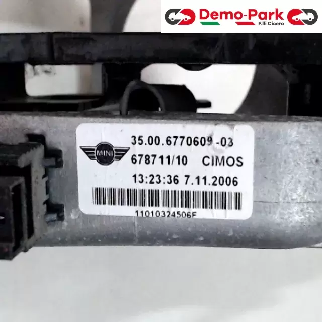 PEDALIERA  Mini COOPER 35.00.6770609 - 03 1