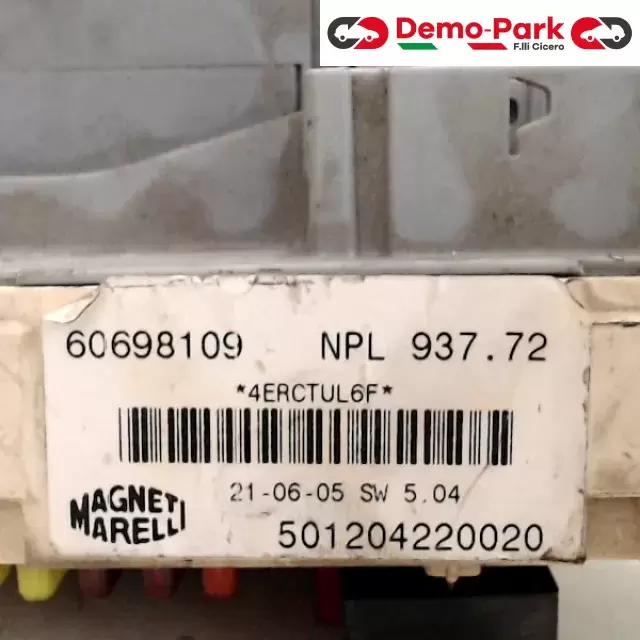 BODY COMPUTER Alfa Romeo 147 MAGNETI MARELLI 501204220020 1