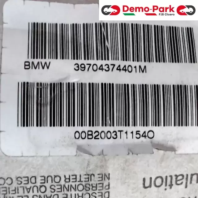 AIRBAG CRUSCOTTO PASSEGGERO Bmw 330 D E 46 BMW 39704374401M 1