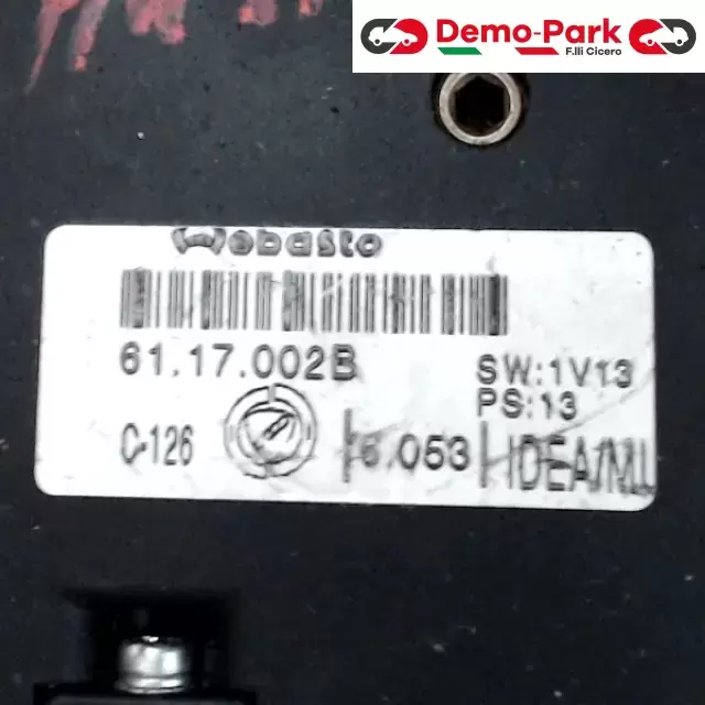 MOTORINO TETTUCCIO APRIBILE Lancia MUSA  1