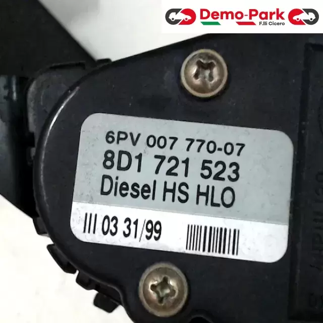 PEDALE ACCELERATORE   Audi A6 6PV 007 770 - 07 1