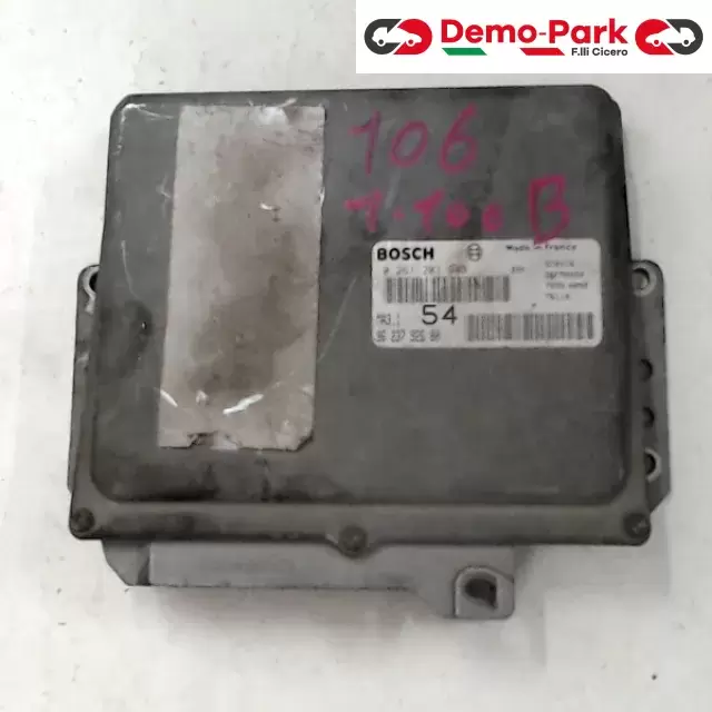 CENTRALINA MOTORE Peugeot 106 - 1.1 BOSCH 0 261 203 943  MA3.1  96 237 926 80 0