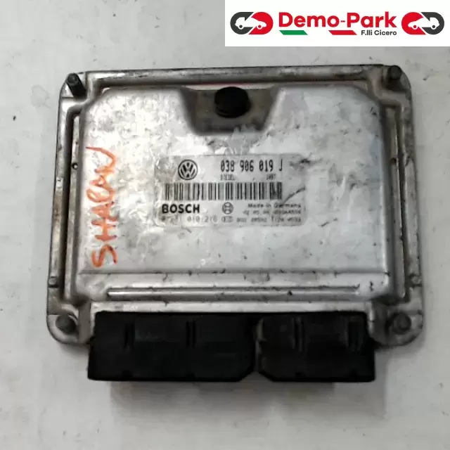 CENTRALINA MOTORE Volkswagen SHARAN - 1.9 TDI BOSCH 0 281 010 215     038 906 019 J 0