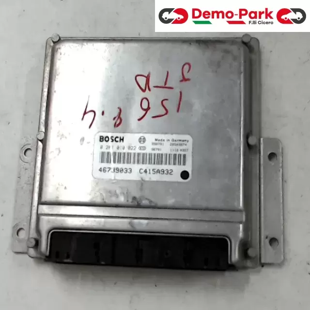 CENTRALINA MOTORE Alfa Romeo 156 - 2.4 JTD BOSCH 0 281 010 022  C415A932 0