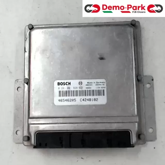 CENTRALINA MOTORE Fiat MAREA - 1.9 JTD BOSCH 0 281 001 928     46546205  C424B182 0