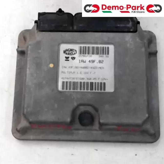 CENTRALINA MOTORE Fiat MULTIPLA - 1.6 16v IAW 49F.B2/HW002/4565-MEH 0