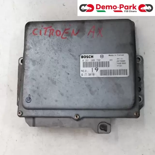 CENTRALINA MOTORE CitroЁn AX - 1.0 BOSCH 0 261 200 780     MA3.0   96 171 500 80  0