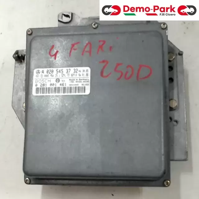 CENTRALINA MOTORE - CENTRALINA VDO Mercedes-benz CLASSE E - 250 D BOSCH 0 281 001 461   A 020 545 37 32 HW     -       BOSCH 0 265 109 053   019 545 47 32 K04 0