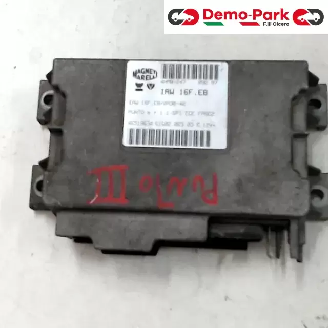 CENTRALINA MOTORE Fiat PUNTO I SERIE - 1.1 IAW 16F.EB/2A30-42 0