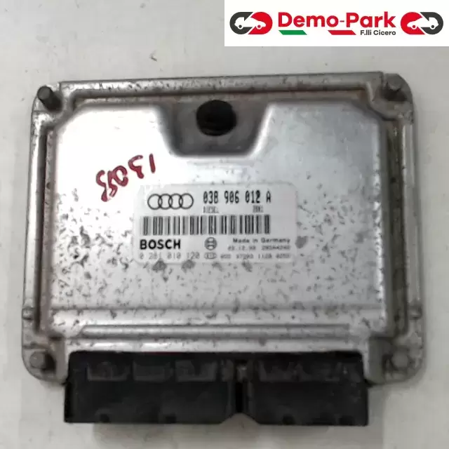 CENTRALINA MOTORE Audi A3 - 1.9 TDI BOSCH 0 281 010 120   038 906 012 A 0