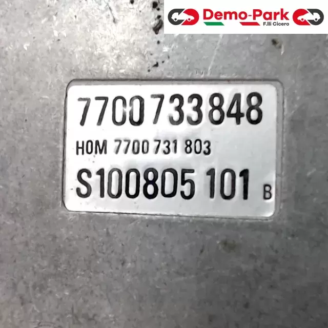 CENTRALINA MOTORE Renault 21 RENIX  S1008D5101 B     HOM7700731803 1