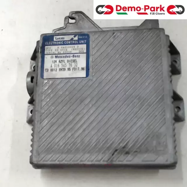CENTRALINA MOTORE Mercedes-benz CLASSE E - 220 D LUCAS DCU R 04010009 D  80553D 0