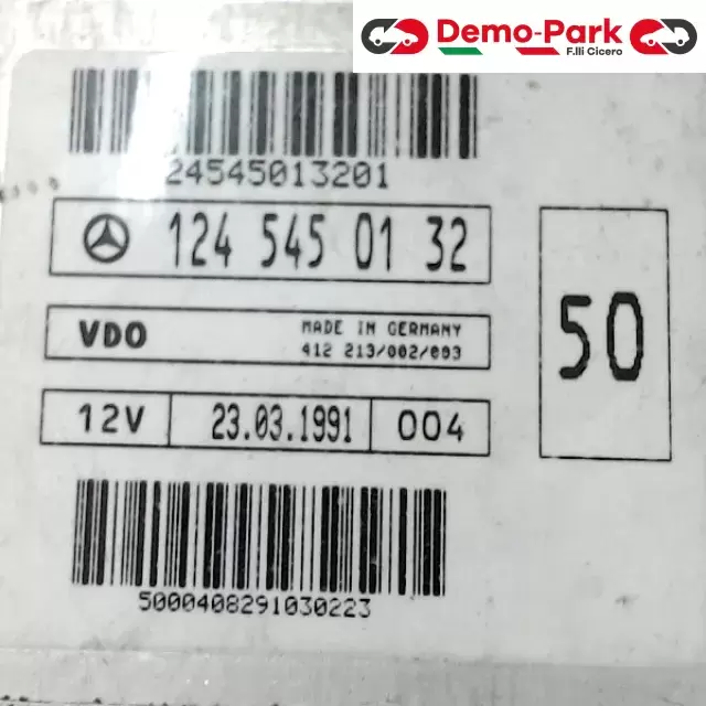 CENTRALINA MOTORE Mercedes-benz E 300 - W 124 VDO 124 545 01 32 1