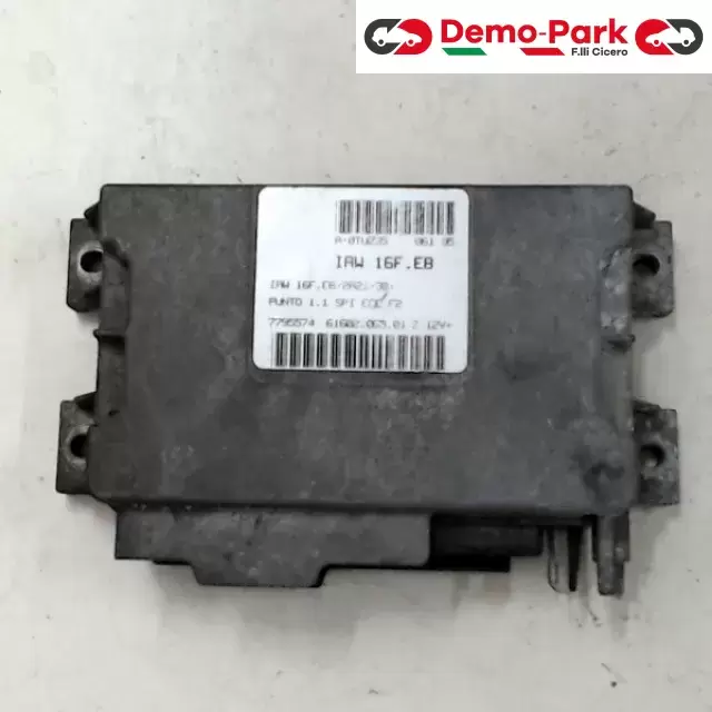 CENTRALINA MOTORE Fiat PUNTO I SERIE - 1.1 IAW 16F.EB/2A21-38  A-0TU235  061 95 0